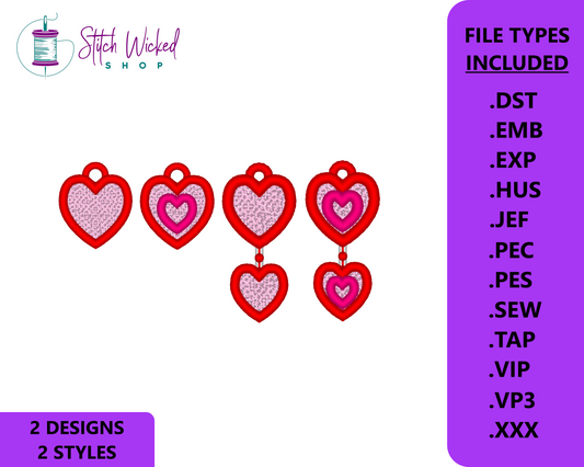 Mini Hearts Embroidery Design, Mini Heart Shape, Love, Valentines Day  Machine Embroidery File, Digital Download 
